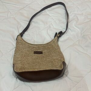 Elegant Tan and Brown Women's Bag